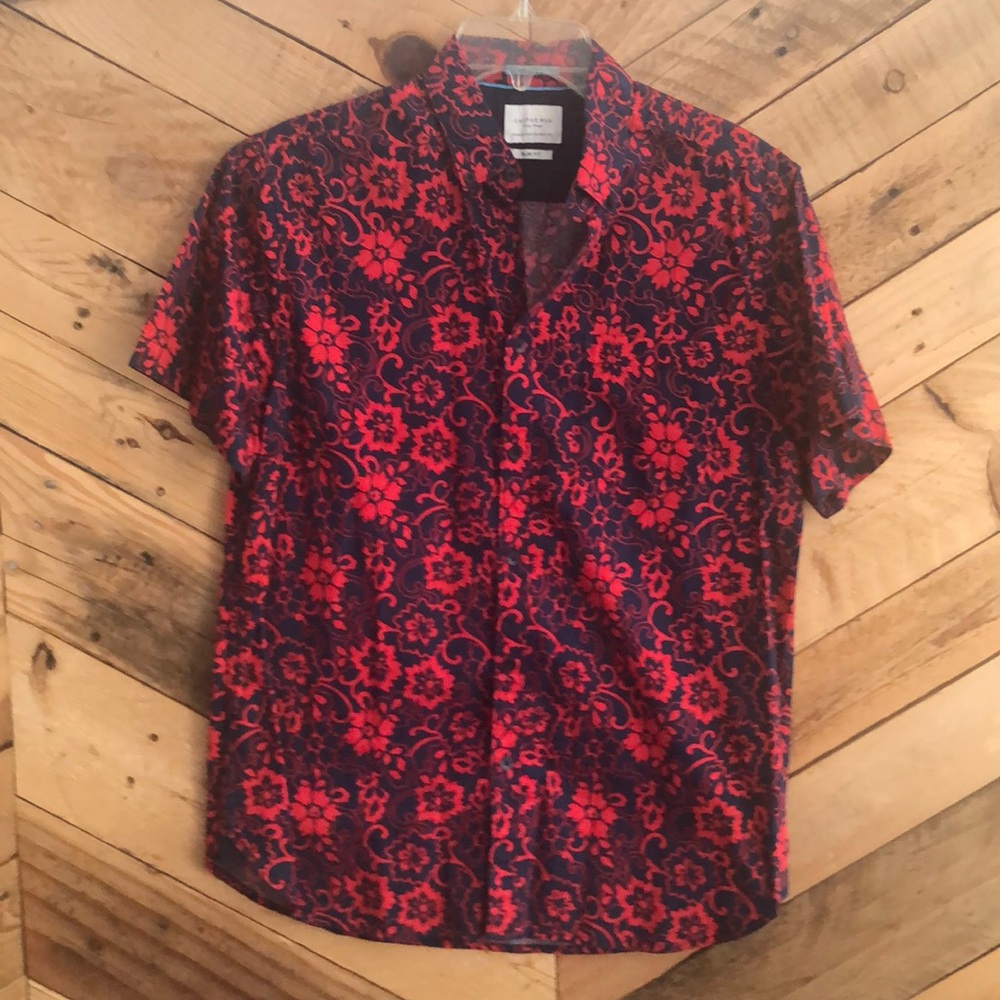 Men’s Cactus Man Slim fit short sleeve shirt